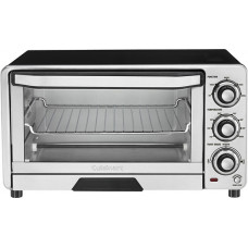 Cuisinart - Custom Classic Toaster Oven Broiler - Stainless-Steel Cuisinart - Custom Classic Toaster Oven Broiler - Stainless-Steel