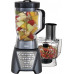 Oster - Pro 7-Speed Food Processor - Metallic gray