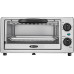 Bella - 4-Slice Toaster Oven - Black/silver Bella - 4-Slice Toaster Oven - Black/silver