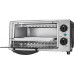 Bella - 4-Slice Toaster Oven - Black/silver Bella - 4-Slice Toaster Oven - Black/silver