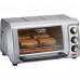 Hamilton Beach - Easy Reach 4-Slice Toaster Oven - Silver Hamilton Beach - Easy Reach 4-Slice Toaster Oven - Silver
