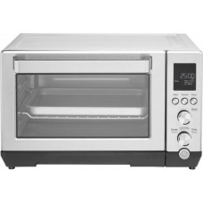 GE - Quartz 6-Slice Toaster Oven with Convection Bake - Stainless Steel GE - Quartz 6-Slice Toaster Oven with Convection Bake - Stainless Steel