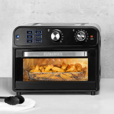 Kalorik - 22qt Digital Air Fryer Toaster Oven - Black Kalorik - 22qt Digital Air Fryer Toaster Oven - Black