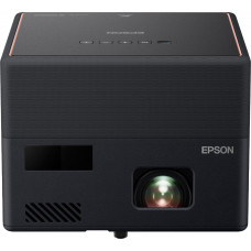 Epson - EpiqVision™ Mini EF12 Smart Streaming Laser Projector with HDR and Android TV - Black and Copper Epson - EpiqVision™ Mini EF12 Smart Streaming Laser Projector with HDR and Android TV - Black and Copper