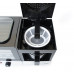 Sunpentown - 3-in-1 Breakfast Maker in Stainless Steel - Black Sunpentown - 3-in-1 Breakfast Maker in Stainless Steel - Black