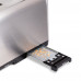 Hamilton Beach - Professional 4-Slice Toaster with Bagel, Defrost and Reheat Settings - STAINLESS STEEL Hamilton Beach - Professional 4-Slice Toaster with Bagel, Defrost and Reheat Settings - STAINLESS STEEL