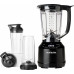 NutriBullet - Smart Touch 64-Oz. Blender with to-go Cups - Black