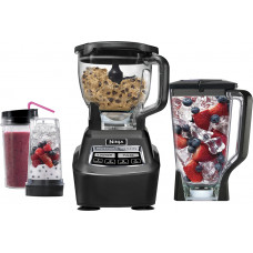 Ninja - Mega Kitchen System 72-Oz. Blender - Black Ninja - Mega Kitchen System 72-Oz. Blender - Black