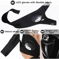 Fingerless Glove LED Flashlight