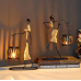 Girl wrought iron candlestick/Holiday Candle Holder • Candlestick Holder • Unique Home Decor