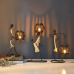 Girl wrought iron candlestick/Holiday Candle Holder • Candlestick Holder • Unique Home Decor