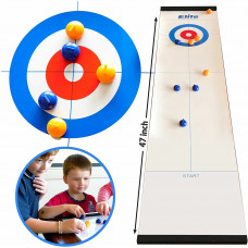 [Hot Sale]Elite Sportz Equipment-Children`s educational Tabletop Curling Game