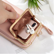 2021 New Fashion Women Phone Bag Solid Crossbody Bag