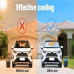 Hot SaleFoldable Car Sun Umbrella-Block Heat UV