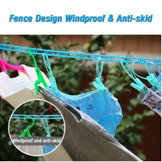 Windproof Non-Slip Clothesline