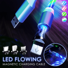 iGlow™ Glowing LED Magnetic 3 in 1 USB Charging Cable