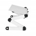 Portable home folding table computer desk - White