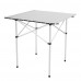 Square Camping Table Dining table - Silver gray Square Camping Table Dining table - Silver gray