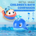 【SEA】Baby rattle boat + whale 【SEA】Baby rattle boat + whale